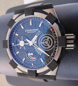 CONCORD C1 Retrograde Men's Swiss Mechanical Automatic Wrist Watch Complete Set