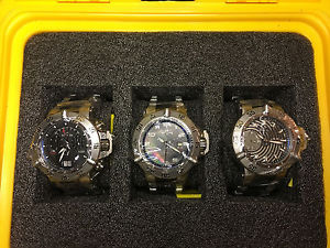 Invicta SubAqua Noma III Collectors Edition 3 Watch Set 0964 0965 0966  SN 009