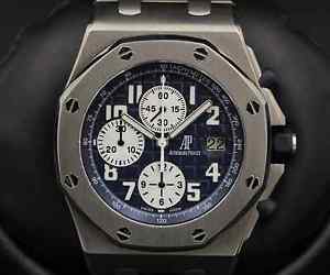 Audemars Piguet - Royal Oak Offshore - Titanium - Blue Dial