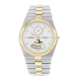 Girard-perregaux Equation Terre 4266-7 18K Or Jaune Quartz Montre Pour Homme