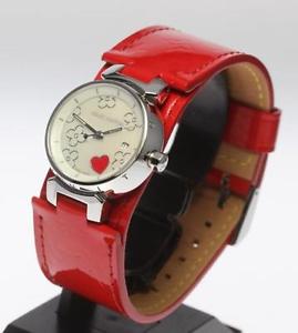 Pre-owned Louis Vuitton Tambour Lovely Heart Q121A Quartz SS Leather Watch,AS