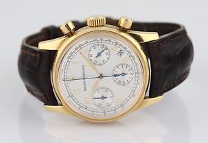 GIRARD PERREGAUX Ref #4930 Automatic 18k Yellow Gold Wristwatch