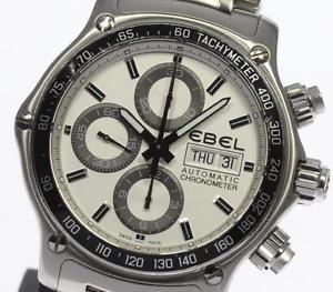 Pre-owned Ebel 1911 Discovery Chronograph E9750L62 Automatic Men's Watch,AS