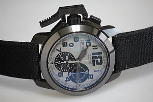 Pre-owned GRAHAM 2CCAU.S01A.T12N Chrono Fighter Oversize K2 Mountain Watch,AS