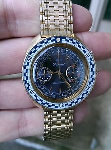 Vintage Luccard Lucien Piccard Chronograph Valjoux 7733 Paul Newman Dial NSA