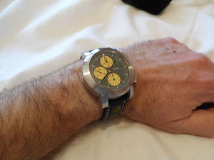 Xemex XE 5000 Swiss automatic chronograph, leather strap & Xemex rubber strap