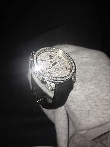 Jacob & Co. Five Time Zone Watch Factory Diamonds Rare Dial Jordan Nike Yeezy