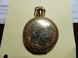 16s 14K  WALTHAM HUNTING CASE 15 JEWEL
