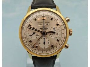 VINTAGE TRIPLE DAY DATE WAKMANN CHRONOGRAPH VALJOUX 730