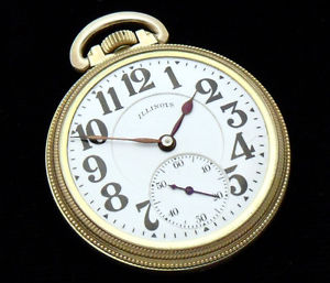 E39 Illinois SANGAMO SPECIAL 17s 23j Antique Railroad Grade Pocket Watch c. 1926