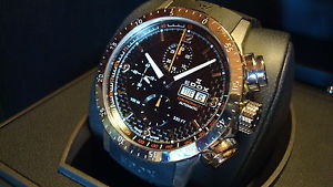 EDOX CHRONO RALLY I Chronograph Model: 011183   Swiss made 7750 Valjoux Movement