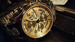 FORTIS F-43 LIMITED ED CHRONOGRAPH ALARM GMT DATE AUTOMATIC  703.20.92M IS HERE!