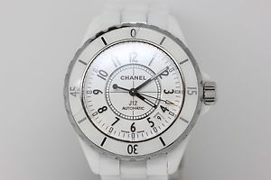 Chanel J12 White Ceramic w/ Box and Booklets