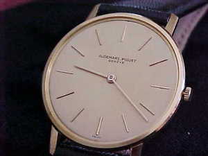 Vintage Outstanding Man's 18 Karat Audemars Piguet Classic High-Grade Timepiece