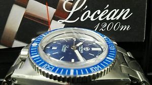Crepas L'Ocean Automatic 1200m Blue - Limited Edition - Box and papers