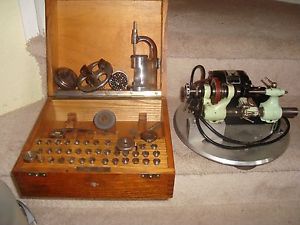 Nice watchmaker’s lathe 6mm, German Lorch ?? with lots of accessories