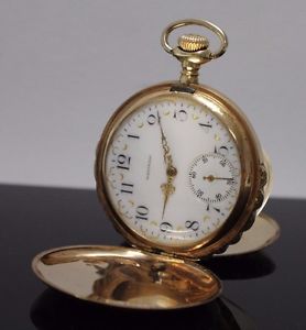 1907 Waltham Grade 1899 with Rare Dial & Rare 4 Color Gold Bird Motif 14k Case