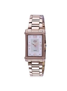 GV2 Women's 8401 Principessa MOP Dial Stainless Steel Wristwatch