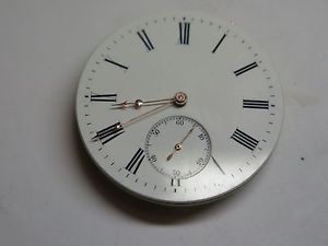 Robin escapement pocket watch movement