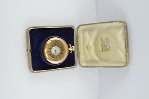 9ct Half Hunter Pocket Watch 17 Jewels Movement Dates 1917/Case Birmingham 1922