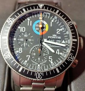 Fortis B-42 Official Cosmonauts for "ISS" [Chronograph, Titan Made, Limited]