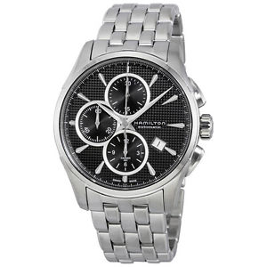 Hamilton Jazzmaster Chronograph Automatic Black Dial Mens Watch H32596131