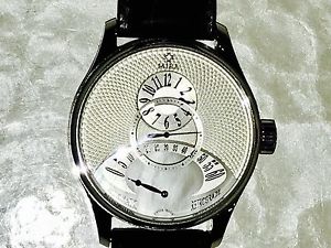 Mira Merveille De L'Espace Retrograde Mother of Pearl Guilloche Dial. Limited.
