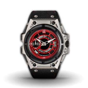 Linde Werdelin Spidolite Titanium Red Watch $12,000 Retail Best Price Anywhere!!