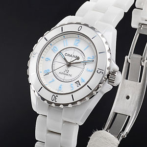 Free Shipping Pre-owned CHANEL J12 38 Blue Light World Limited Edition2000 H3827