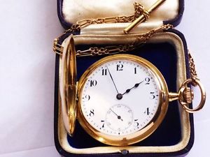 15ct Half / Demi Hunter Pocket Watch