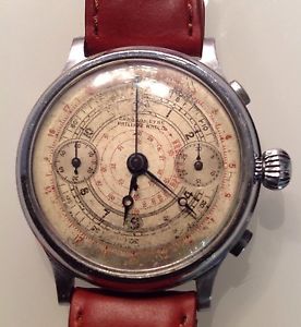 PHILIPPE WATCH GENEVE 1930- RARE Landeron 14 e 1/2.