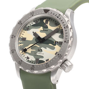 Free Shipping Pre-owned SINN U1.Camouflage World Limited Edition 500 Men's Watch