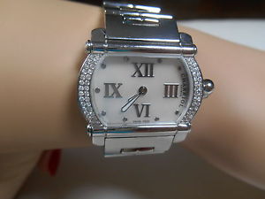 Charriol Actor 1/2ct Diamond Watch MOP Stainless Steel MINT 7.5" ($6999)
