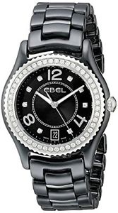 NEW EBEL X-1 Diamond Bezel, Crown & Dial.Ceramic case & band. Comes w/ Warranty