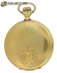 1906 Hampden Antique Gen'l Stark 14k Solid Gold Full Hunter Pocket Watch 8s