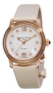 Frederique Constant Women's FC-303WHD2P4 Ladies Automatic Mother-Of-Pearl... New