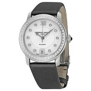 Frederique Constant FC-303WHD2PD6 Slimline Ladies Watch - Mother Of Pearl... New