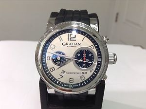 GRAHAM Ref. 2MEAS.S01A MERCEDES GP PETRONAS S/Steel 47mm TRACKMASTER! Beautiful!