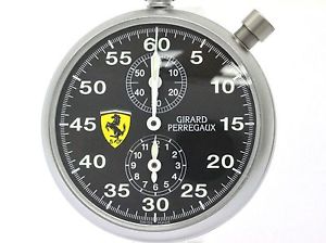 GIRARD PERREGAUX Ferrari Sport Timer Steel Hand-winding Stopwatch 89600 BF100385