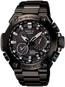 ASIO G-SHOCK MRG-G1000B-1AJR GPS HYBRID RADIO SOLAR WATCH New Free Shipping