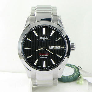 Ball NM2028C-SCJ-BK Engineer II Red Label Chronometer Black Dial Watch NWT $2699