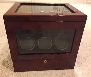 Orbita Monaco 6 Watch Winder Teakwood Excellent Condition Free Shipping