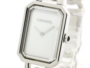 Polished CHANEL Premiere MOP Dial Steel Quartz Ladies Watch H3251 (BF113365)