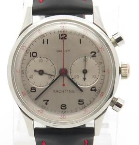 Gallet Yachting Men's Chronograph Manual Wind Watch