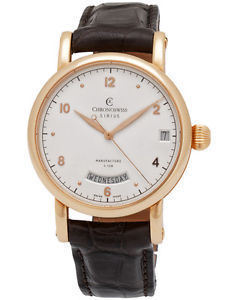 Chronoswiss Sirius 18K Rose Gold Day Date Automatic Men's Watch - CH1921R