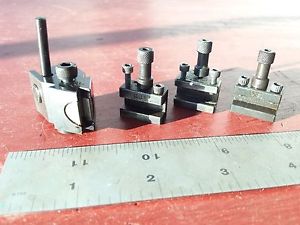 LEVIN LATHE Tool Block set w/3 blocks watch clock model makers EXCELLENT!
