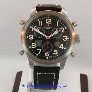 Zeno Watch New Pilot Chronograph with Alarm