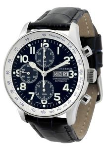 Zeno-Watch Herrenuhr - X-Large Pilot Chronograph Day-Date special - P557TVDD-b1