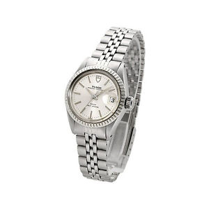 Auth Tudor Oyster Prince Date SS