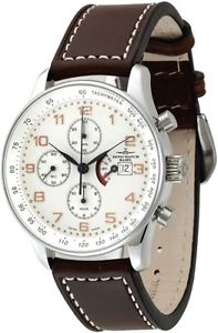 Zeno-Watch Herrenuhr - X-Large Retro Chrono Power Reserve - P557TVDPR-f2